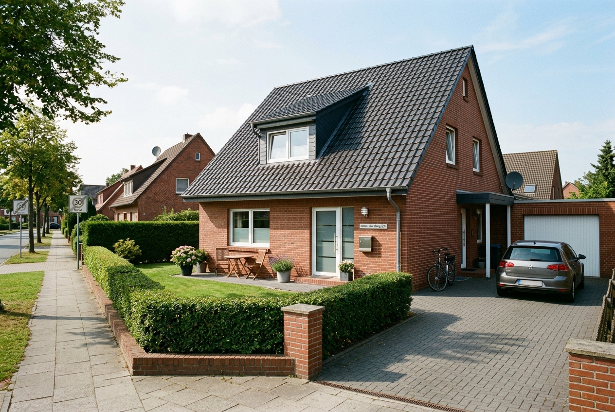 Reihenendhaus in Stuhr